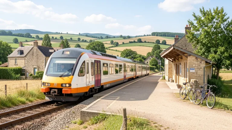 Voyager en train dans le Gers, itinéraires et escapades sans voiture