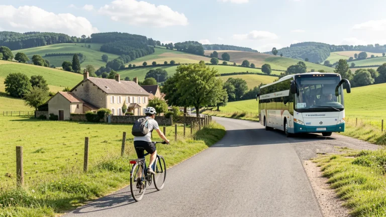 Voyager dans le Gers sans voiture: itinéraires et transports locaux
